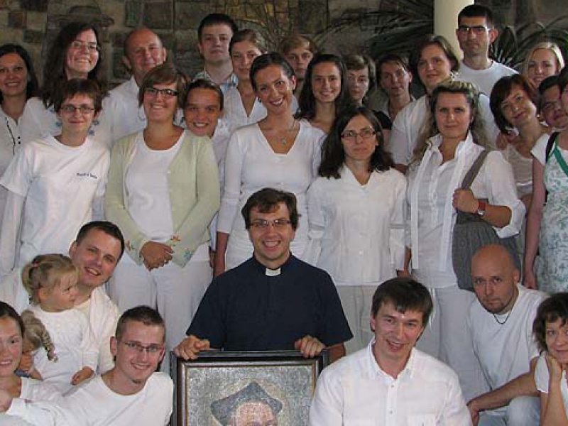 Lipiec - Zawierzenie nowych członków Zespołu św. Ignacemu Loyoli